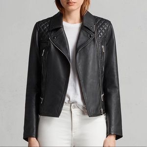 ALLSAINTS Leather Biker Jacket